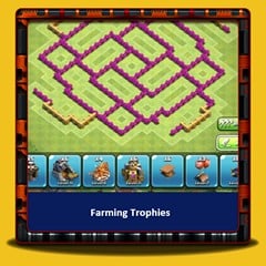 Clash of Clans - Farming trophées
